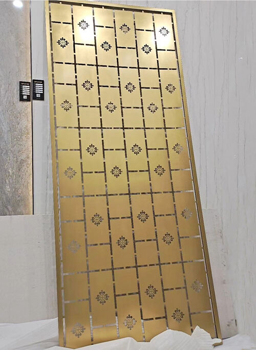 Solusi perusahaan terbaru tentang Kustomisasi layar baja tahan karat hotel kelas atas