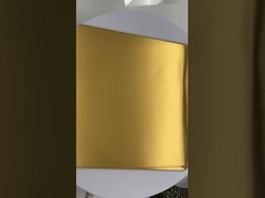 cermin emas merah lembaran stainless steel-