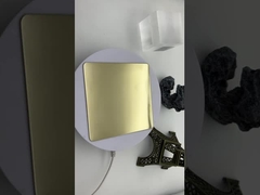 cermin sampanye emas stainless steel