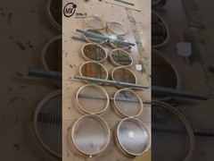 Panel pemisah dinding ruangan yang disesuaikan Partisi ruang tamu Lukisan lanskap Layar logam