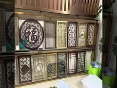 Desain yang Berbeda Contoh 304 Stainless Steel Screen Partition Dekorasi Interior