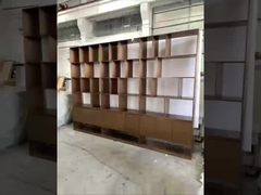 SS316 High Metal Industrial Display Cabinet Case PVD Coloring ODM