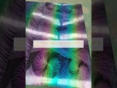 Lembar stainless steel berlapis warna tahan lama & dekoratif