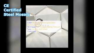 Mosaik Stainless Steel Kualitas Ekspor Bersertifikat CE