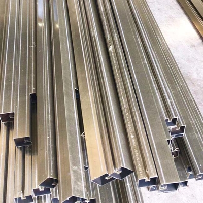 AFP Stainless Steel Trim Strip Slotted Brass Edging Strip Garis Rambut 10 * 2438mm