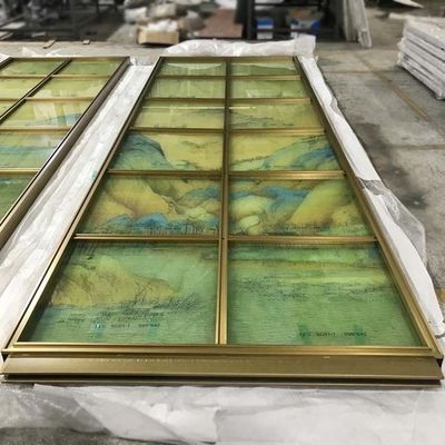 Harga bagus Hairline HL Partisi Kaca Stainless Steel 120*300cm Hias Panel Lembaran Logam on line