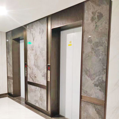 Harga yang bagus Lift Lobby Dekorasi Cladding Warna Stainless Steel Sheet 4000mm on line