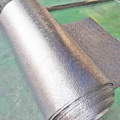 Harga bagus Orange Peel 0.05mm Pelat Stainless Steel SS Foil Sheet Timbul Kotak-kotak on line
