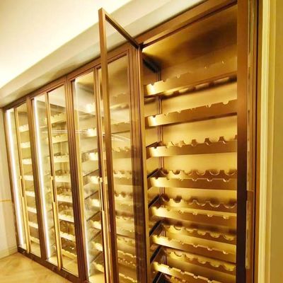 Harga yang bagus Foshan Pabrikan Ruang Tamu Modern Lemari Anggur Termoelektrik Rumah on line