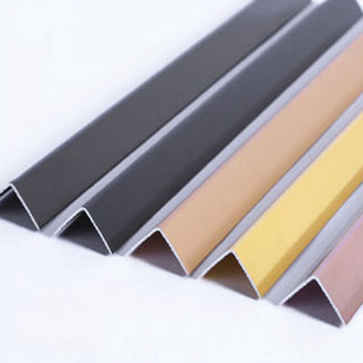 Harga yang bagus 304 Warna Ukuran Disesuaikan Garis Rambut Brushed Bronze Stainless Steel Tile Trim on line