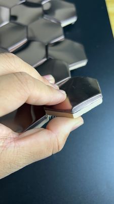 Harga yang bagus 316 Lembar baja tahan karat Warna Lembar Metal Dekoratif Peti Mosaik on line