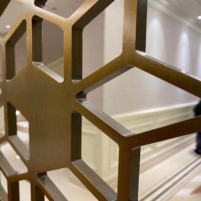 Harga bagus Laser-CUT Custom DESIGN PANEL baja tahan karat 4 * 8ft / 4 * 10ft on line