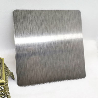 Black Brushed Stainless Steel Sheet 4x8 Sheet | 304 Grade