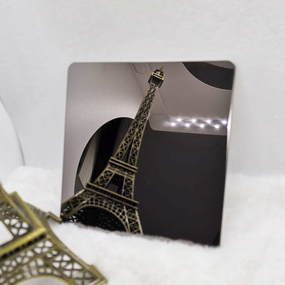 Harga yang bagus TUV Hitam No 8 Cermin Selesai Lembar Stainless Steel PVD Plating Titanium on line