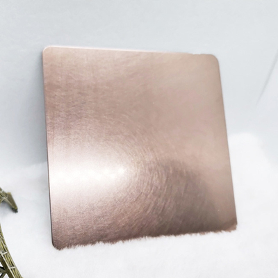 Environmentally friendly PVD coated colored stainless steel plate - any color and size can be customized