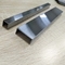 Garis Rambut Warna Stainless Steel Tile Trim 12 * 2438mm Untuk Dinding Dekoratif