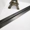Garis rambut Kuningan logam sliver hitam Lapisan PVD 0.5mm Sampai 2.0mm Stainless Steel T Channel Trim Untuk Dekorasi Interior
