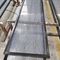 201 Partisi Layar Stainless Steel 60 * 300cm Layar Dekoratif Hitam