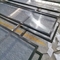 201 Partisi Layar Stainless Steel 60 * 300cm Layar Dekoratif Hitam