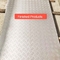 SUS 201 1219 * 3048mm Pelat Lembaran Stainless Steel Kotak-kotak Untuk Tangga Anti Slip