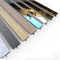304 316L 201 Grade Color T Shape Stainless Steel Trim Strip untuk Partisi Ubin