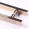 Aksesori Stainless Steel Panjang 1800mm Gagang Pintu Selesai Terukir Warna Rose Gold
