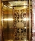 Ketahanan Aus Lembaran Stainless Steel Berwarna Gold Etching Mirror Plate Dekorasi Hotel