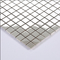 Partikel Kecil Perak 304 Ubin Mosaik Stainless Steel Untuk Kamar Mandi