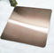 JIS 304 No 4 Bronze Hairline Panel Dinding Lembaran Stainless Steel 1500mm