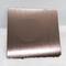 Miring Garis Rambut Warna Perunggu Lembar Stainless Steel PVD Plating Titanium