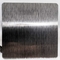 SS430 Satin Hairline Warna Hitam Lembar Stainless Steel Dilapisi PVD