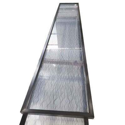 Harga bagus 201 Partisi Layar Stainless Steel 60 * 300cm Layar Dekoratif Hitam on line