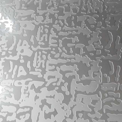 Grade 304 Free Pattern Etched Antique Copper Stainless Steel Sheet for Gate