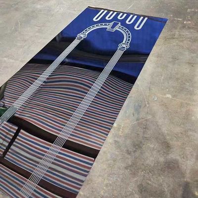 Harga yang bagus Pola Kolom Romawi Lembaran Stainless Steel Tergores Untuk Lift Cab on line