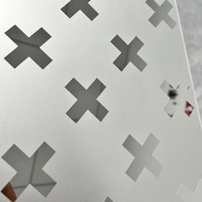 Harga yang bagus Cermin Sampel Kecil Kustom 8K Partial Etching Stainless Steel Sheet on line