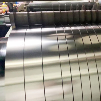 Harga yang bagus 304 2B 8K Mirror Polishing 0.7*20MM Strip Steel Coil Untuk Tutup on line