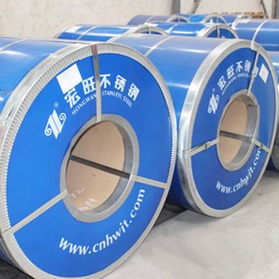 Harga bagus ASTM 304 Stainless Steel Cold Rolled Coils 0,25 Hingga 2,98mm W1219mm on line