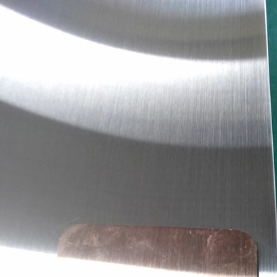 304 8mm 5mm Ketebalan Satin Sikat Rambut Permukaan Lembar Baja Ringan 316L 320 Grid Selesai