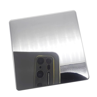 Lembaran Stainless Steel Berwarna JIS 8K Chrome Warna Putih Untuk Dekorasi Arsitektur