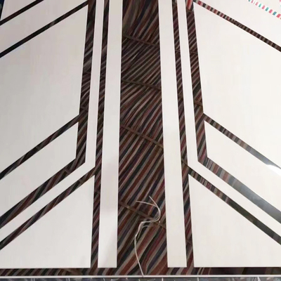 Lembar Etsa Stainless Steel 304L Warna Campuran Dekoratif Lift 2mm