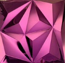 Harga bagus 300 × 300 MM Ubin Mosaik Stainless Steel Violet Pink Stereo Latar Belakang Dinding Bata Dekorasi on line