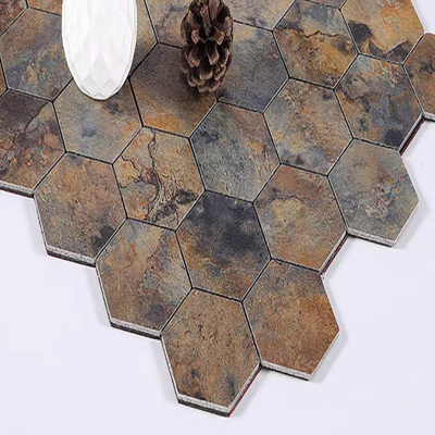 Ukuran Peti Mosaik Baja Ringan yang Disesuaikan untuk Desain Interior Restoran