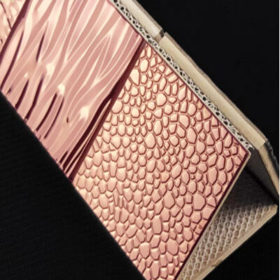 Harga bagus Garis rambut, cermin akhir Peti mosaik stainless steel 300mm x 300mm on line