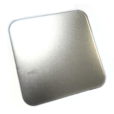 SUS ASTM 304 Ukuran Khusus Dekorasi Interior Bead Blasted Platinum sliver Berkualitas Tinggi