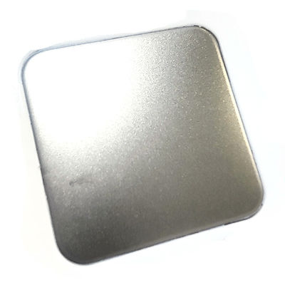 Harga yang bagus SUS ASTM 304 Ukuran Khusus Dekorasi Interior Bead Blasted Platinum sliver Berkualitas Tinggi on line