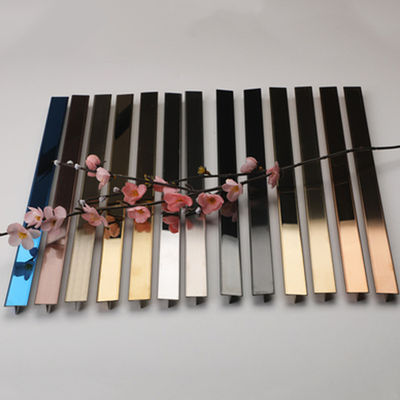 Harga bagus Emas Cermin Stainless Steel Trim on line