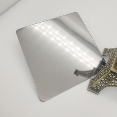 304 Stainless Steel Las Lembar Logam Stainless Metal Stamps Membayangkan Cahaya Super Mirror