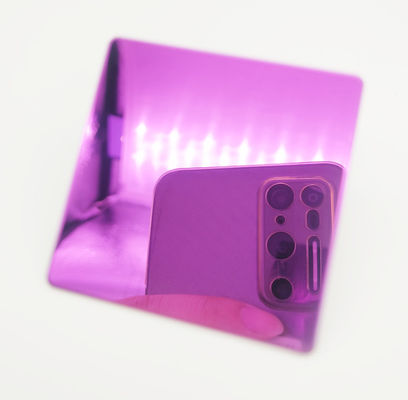 Harga yang bagus Sus Astm 304 316 201 430 Pink Super Mirror Color Dekorasi Piring Baja Resipi on line