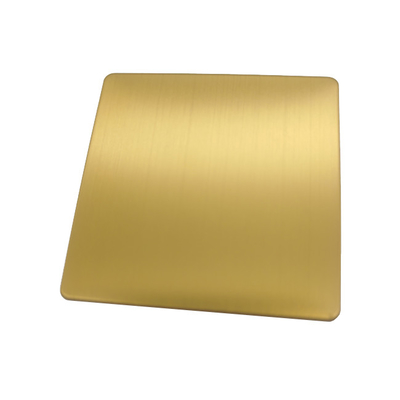 Ss Emas warna stainless steel plat Harga Inoks Hairline Selesai Jepang Emas 304