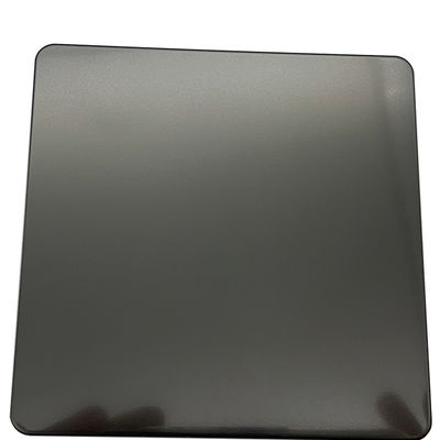 Harga yang bagus Zr-tembaga Satin Salju NO.4 Hitam Warna Stand Bleasted Baja 304 Lembar Pantai Cocok on line